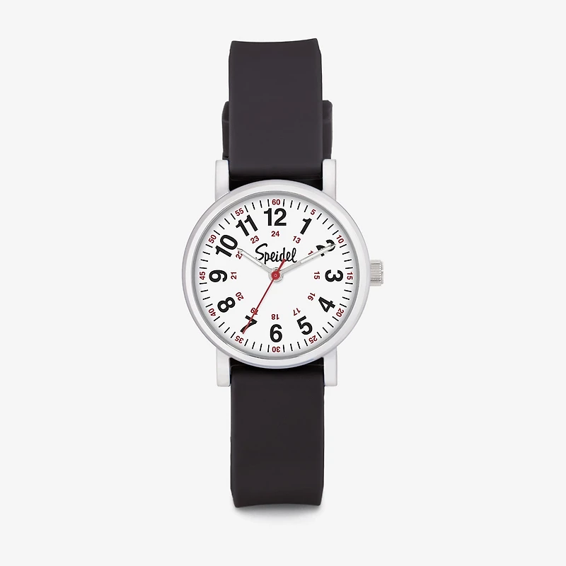 Speidel Medi Petite Unisex Adult Black Strap Watch 60350007