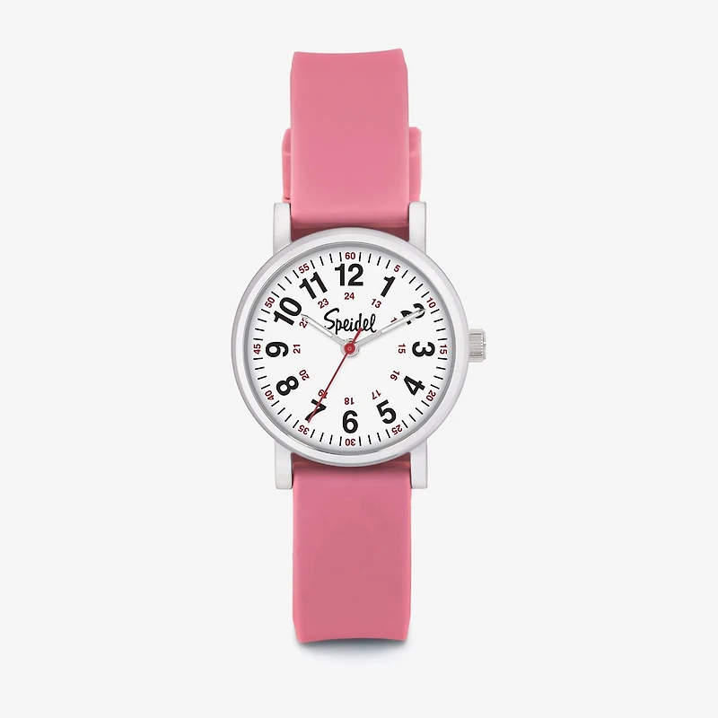 Speidel Medi Petite Unisex Adult Pink Strap Watch 60350001