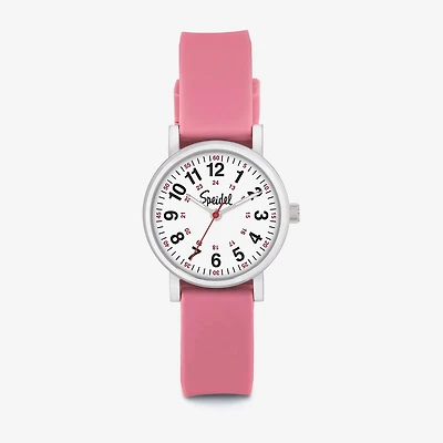 Speidel Medi Petite Unisex Adult Pink Strap Watch 60350001
