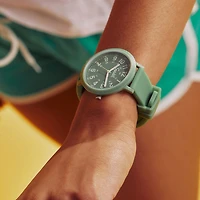 Speidel Color Pop Unisex Adult Green Strap Watch 60910022