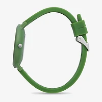 Speidel Color Pop Unisex Adult Green Strap Watch 60910022