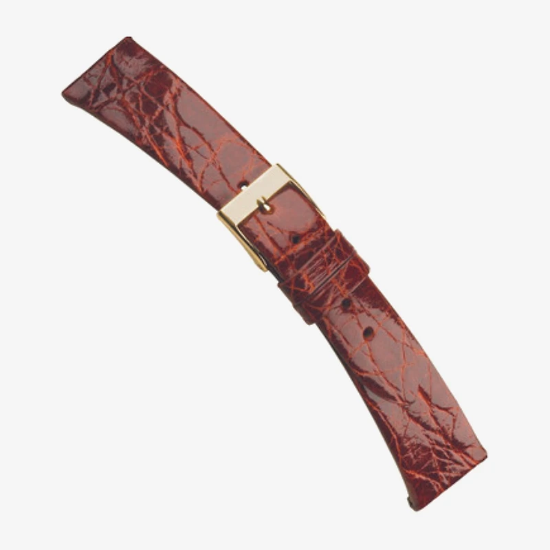 Speidel Unisex Adult Brown Leather Watch Band 124-116-18