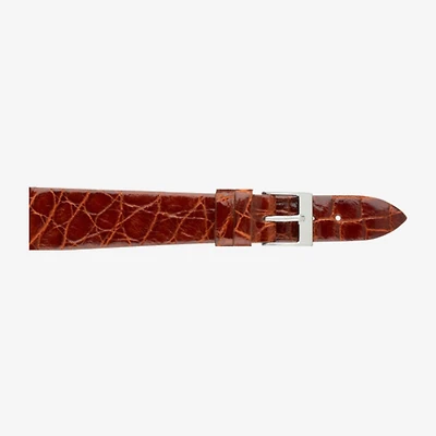 Speidel Unisex Adult Brown Leather Watch Band 124-18