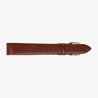 Speidel Unisex Adult Brown Leather Watch Band 157-115-08