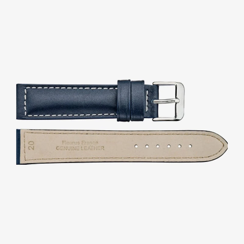 Speidel Unisex Adult Black Leather Watch Band 298-18