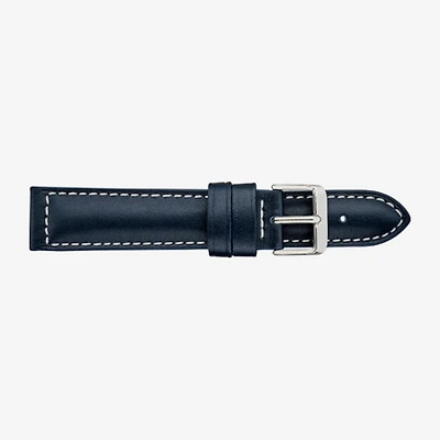 Speidel Unisex Adult Black Leather Watch Band 298-18