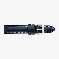 Speidel Unisex Adult Black Leather Watch Band 298-18