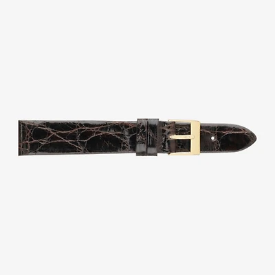 Speidel Unisex Adult Brown Leather Watch Band 124-103-18