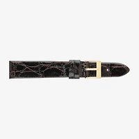 Speidel Unisex Adult Brown Leather Watch Band 124-103-18