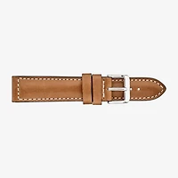 Speidel Unisex Adult Brown Leather Watch Band 298-115-18