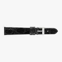 Speidel Unisex Adult Black Leather Watch Band 124-101-18