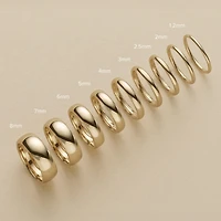 Womens 2MM Gold Wedding Band