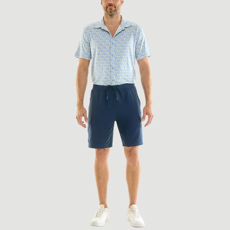 Hallstatt® Mens 8 1/2" Drawstring Waist Cargo Short