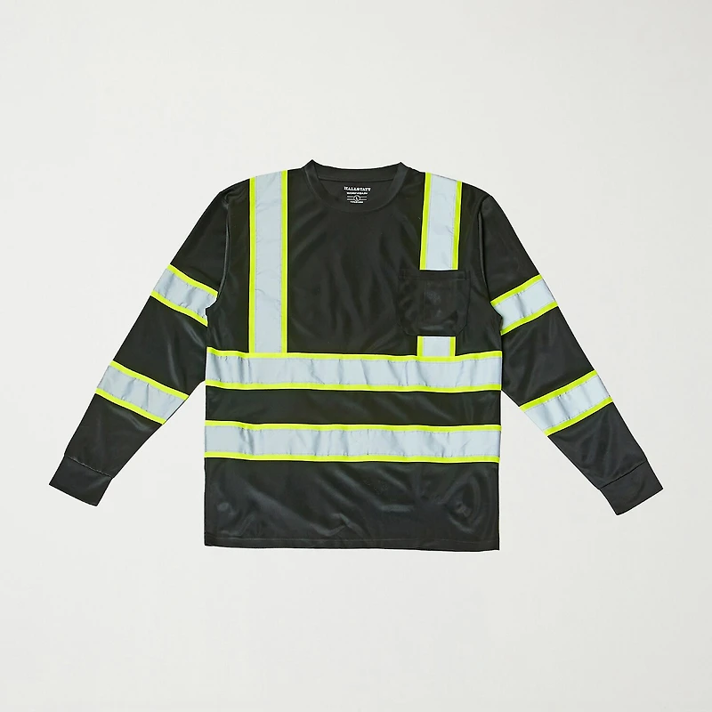 Hallstatt Workwear Mens High Visibility Long Sleeve Safety Shirt