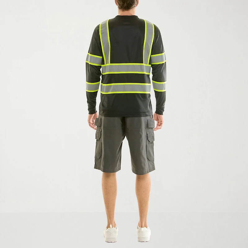 Hallstatt Workwear Mens High Visibility Long Sleeve Safety Shirt