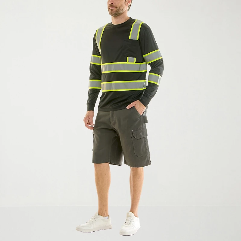 Hallstatt Workwear Mens High Visibility Long Sleeve Safety Shirt