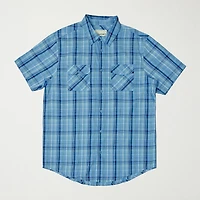 Hallstatt Workwear Mens Short Sleeve Regular Fit Button-Down Shirt