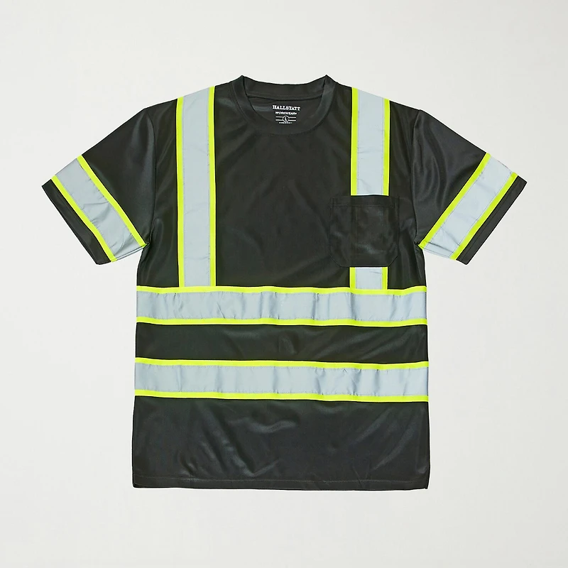 Hallstatt Workwear Mens High Visibility Short Sleeve Safety Shirt