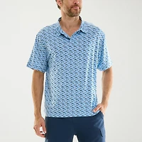 Hallstatt® Mens Regular Fit Short Sleeve Polo Shirt