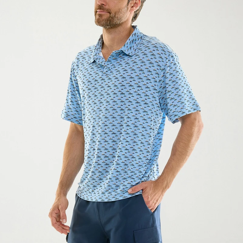 Hallstatt® Mens Regular Fit Short Sleeve Polo Shirt