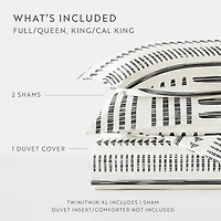 Casual Comfort Arrow Dreams Patterned Duvet Cover Set