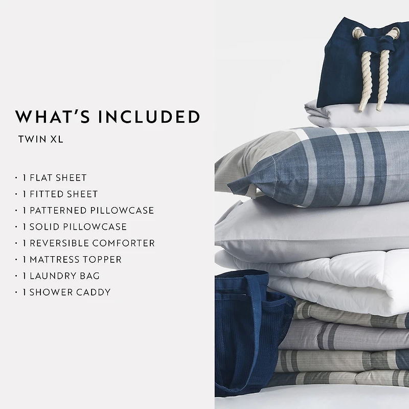 Casual Comfort 7-pc. Dorm In A Bag