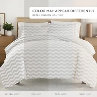 Casual Comfort Premium Ultra Soft Arrow Pattern Duvet Cover Set