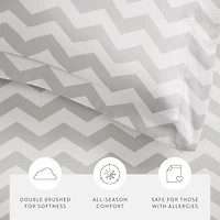 Casual Comfort Premium Ultra Soft Arrow Pattern Duvet Cover Set