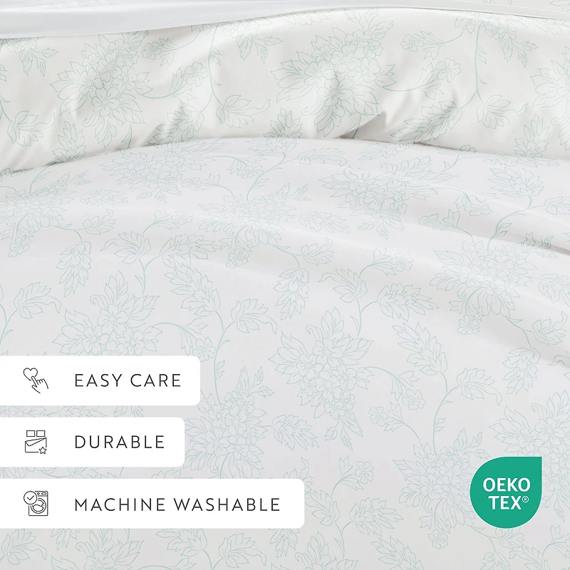 Casual Comfort™ Premium Ultra Soft Vine Pattern Duvet Cover Set