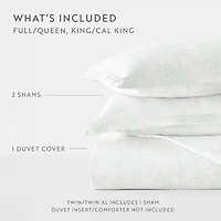 Casual Comfort™ Premium Ultra Soft Vine Pattern Duvet Cover Set