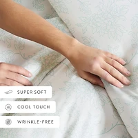 Casual Comfort™ Premium Ultra Soft Vine Pattern Duvet Cover Set
