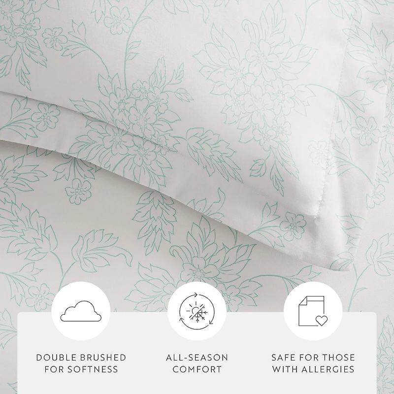 Casual Comfort™ Premium Ultra Soft Vine Pattern Duvet Cover Set