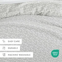 Casual Comfort Premium Ultra Soft Wheatfield Pattern Duvet Cover Set