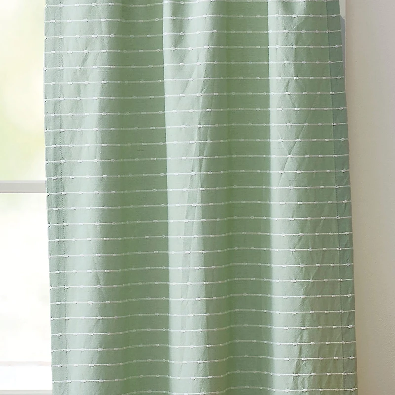 CURTIANWORKS Bridge 2-pc. Rod Pocket Window Tier