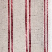 CURTIANWORKS Banner Stripe 3-pc. Rod Pocket Kitchen Curtains & Drapes Window Set