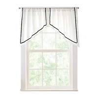 CURTIANWORKS Rita Rod Pocket Valance