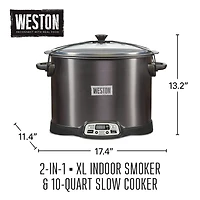 Weston 10 Qt Slow Cooker
