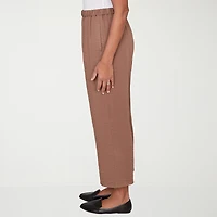 Alfred Dunner Spice Market Womens Straight Ankle Pant