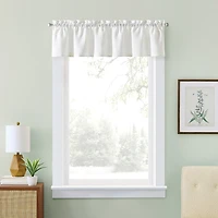 CURTIANWORKS Grace Floral Rod Pocket Tailored Valance