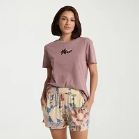 VOLCOM Womens Mid Rise Juniors Pull-On Short