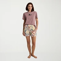 VOLCOM Womens Mid Rise Juniors Pull-On Short
