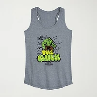 Brand New Day The Hulk Womens Crew Neck Sleeveless Spiderman Tank Top