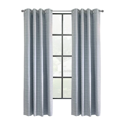 Thermaplus Solstice Grommet Top Energy Saving 100% Blackout Single Curtain Panel