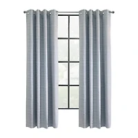 Thermaplus Solstice Grommet Top Energy Saving 100% Blackout Single Curtain Panel