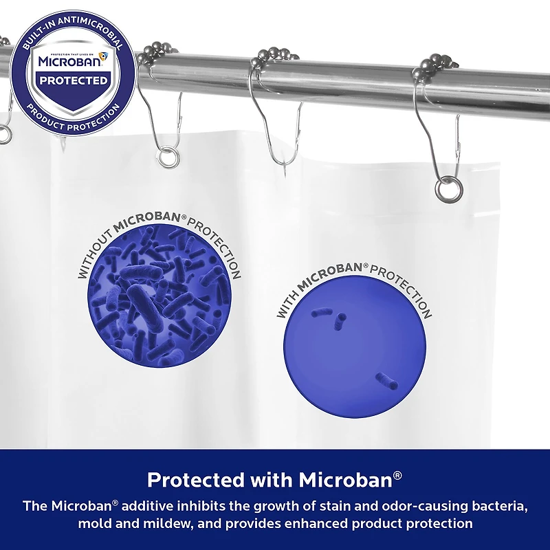 Kenney PEVA. Shower Curtain Liner