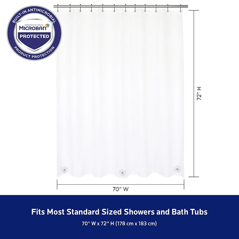 Kenney PEVA. Shower Curtain Liner