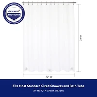 Kenney PEVA. Shower Curtain Liner