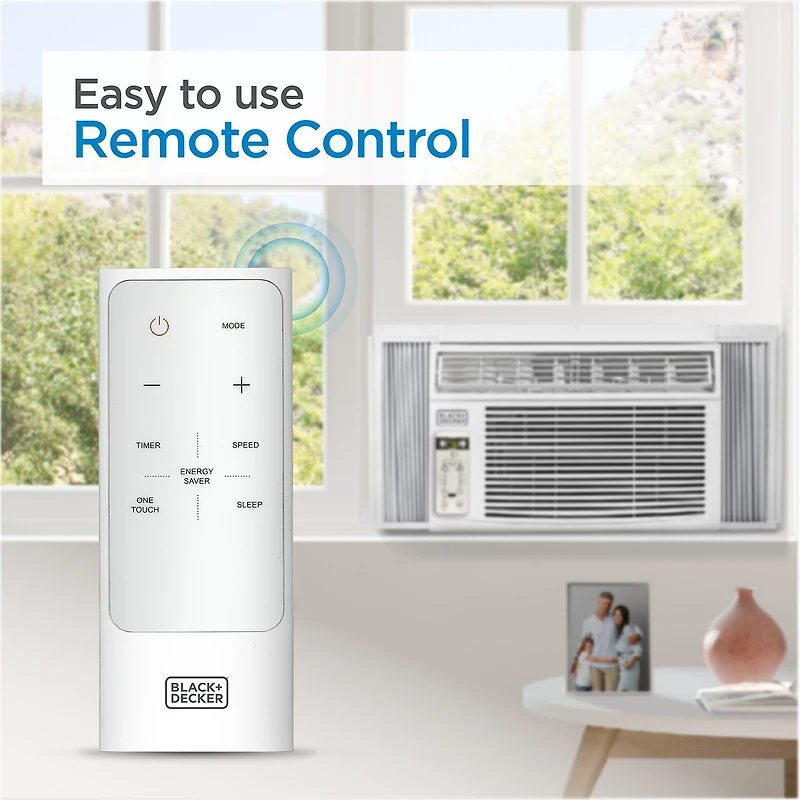 Black+Decker 8000 Btu Ac Window A/C