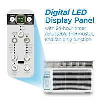 Black+Decker 8000 Btu Ac Window A/C