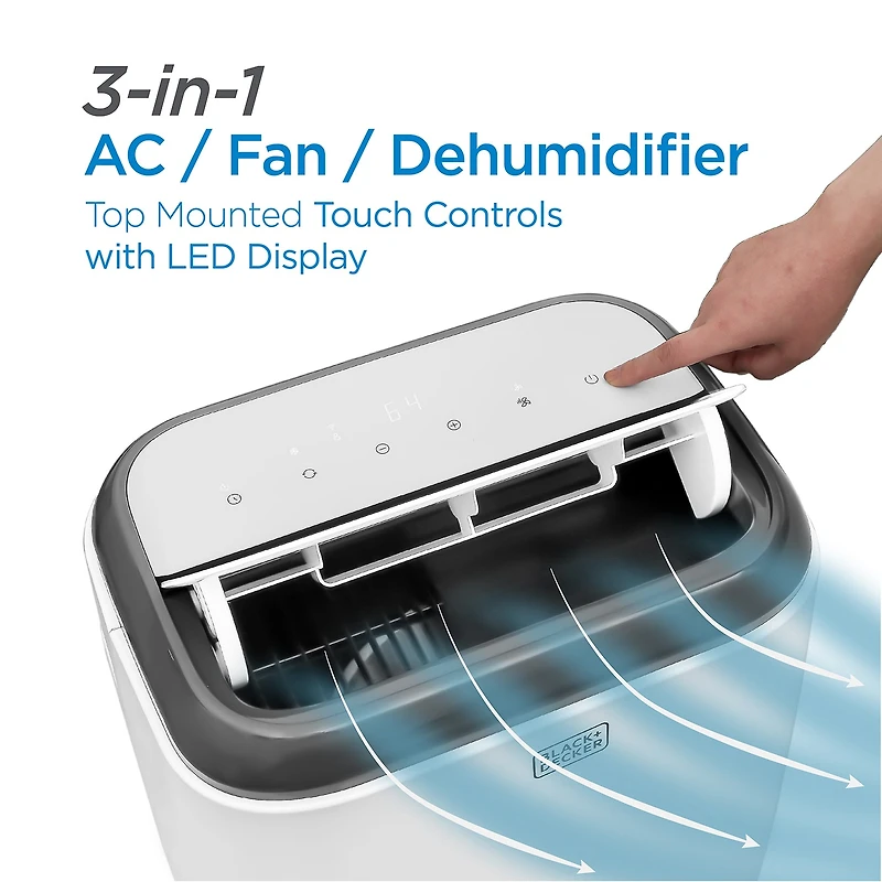 Black+Decker 06btu Ashra Portable A/C